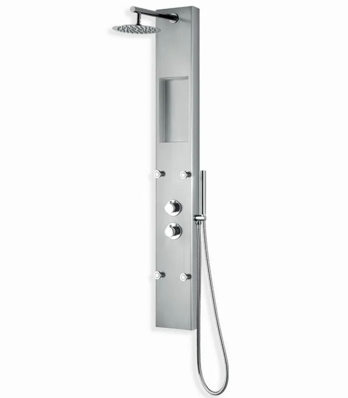 Douches|Cocktail Scandinave Colonne de douche acier inox