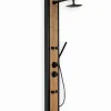 Douches|Cocktail Scandinave Colonne de douche alu noir