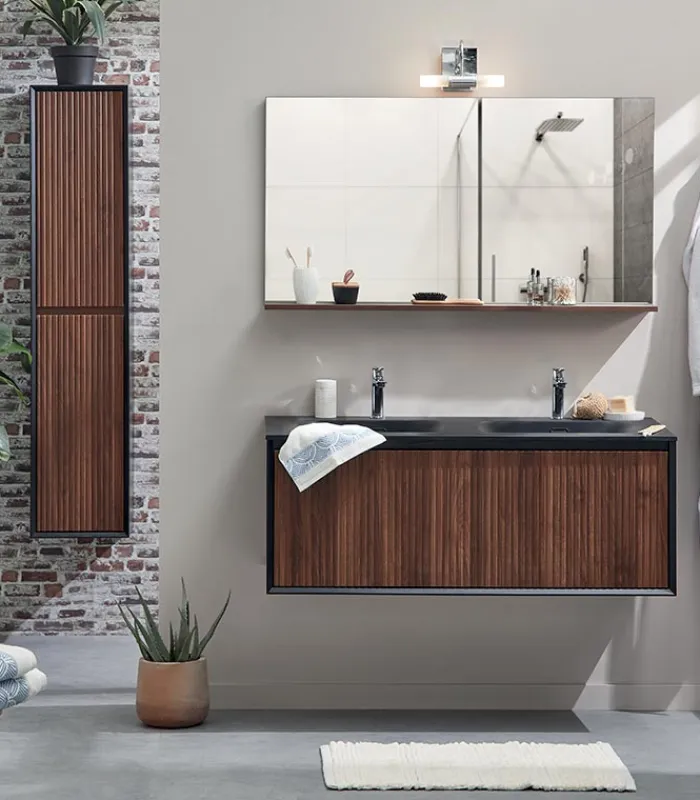 Etagères & Colonnes|Cocktail Scandinave Colonne salle de bains AMADORA