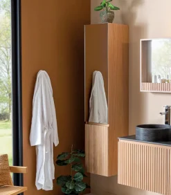 Etagères & Colonnes|Cocktail Scandinave Colonne salle de bains STONE
