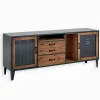 Commodes Déco|Cocktail Scandinave Commode basse MINDY 2 tiroirs