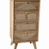 Commodes Déco|Cocktail Scandinave Commode déco 4 tiroirs LAR