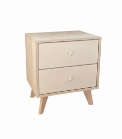 Commodes Déco|Cocktail Scandinave Commode déco 2 tiroirs LOGAN