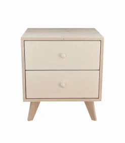 Commodes Déco|Cocktail Scandinave Commode déco 2 tiroirs LOGAN