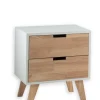 Commodes Déco|Cocktail Scandinave Commode déco 2 tiroirs RICK