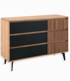Commodes|Cocktail Scandinave Commode frêne ALSEN L 130 cm