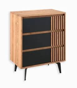 Commodes|Cocktail Scandinave Commode frêne ALSEN L 70 cm