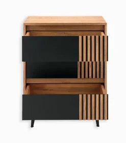 Commodes|Cocktail Scandinave Commode frêne ALSEN L 70 cm