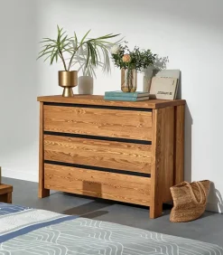 Commodes|Cocktail Scandinave Commode pin massif PETRA