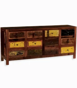 Commodes|Cocktail Scandinave Commode SUNSHINE 12 tiroirs