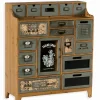 Commodes Déco|Cocktail Scandinave Commode vintage 17 tiroirs WENDY