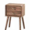Commodes Déco|Cocktail Scandinave Commode vintage WENDY 2 tiroirs