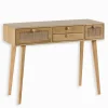 Consoles & Sellettes|Cocktail Scandinave Console bois 4 tiroirs TONLE