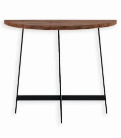 Consoles & Sellettes|Cocktail Scandinave Console pin et métal HANKO