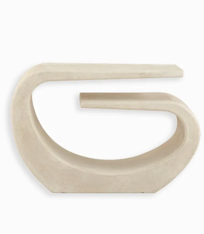 Consoles & Sellettes|Cocktail Scandinave Console SANTORIN blanche