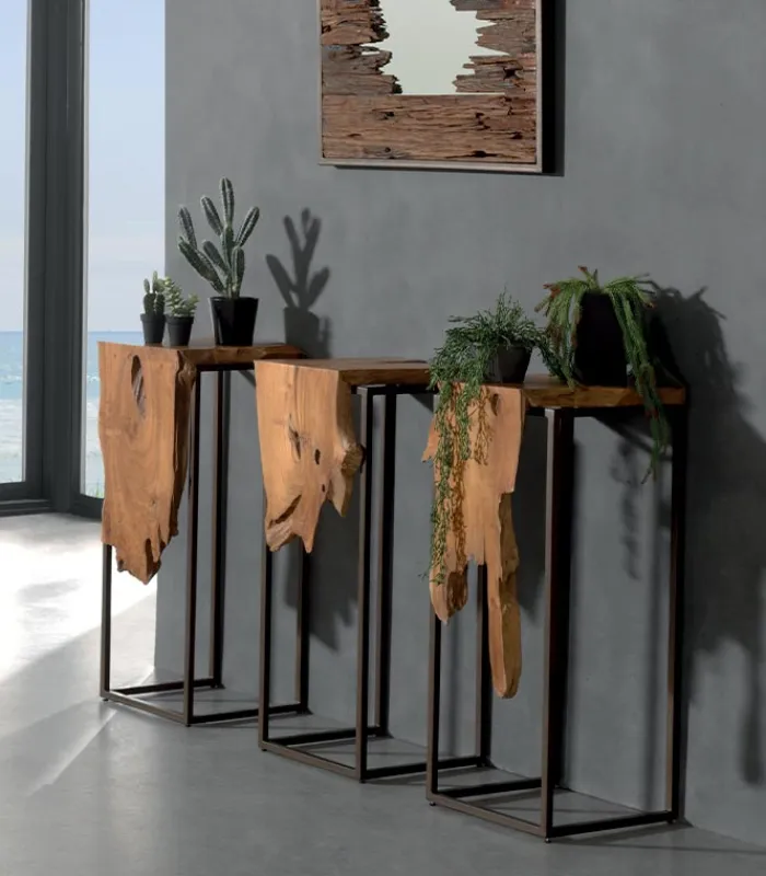 Découvrez Nos Meubles En Teck|Consoles & Sellettes|Cocktail Scandinave Console TECK