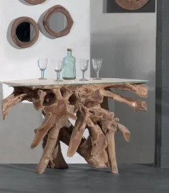 Découvrez Nos Meubles En Teck|Consoles & Sellettes|Cocktail Scandinave Console teck RACINE