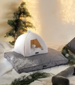 Animaux|Cocktail Scandinave Coussin pour chien LINOU