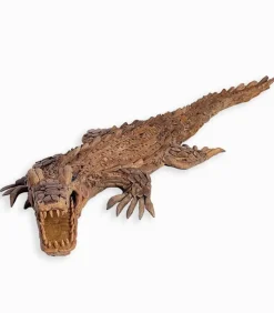 Découvrez Nos Meubles En Teck|Cocktail Scandinave Crocodile en bois flotté à poser