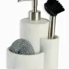 Accessoires Cuisine|Cocktail Scandinave Distributeur de savon avec brosse et éponge