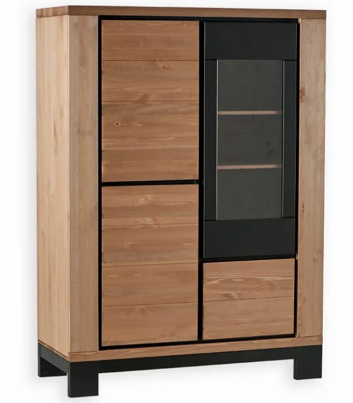 Vitrines & Enfilades|Cocktail Scandinave Enfilade pin massif FOX
