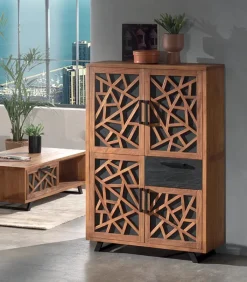Découvrez Nos Meubles En Teck|Vitrines & Enfilades|Cocktail Scandinave Enfilade teck RAIVA