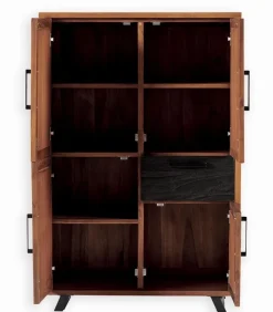 Découvrez Nos Meubles En Teck|Vitrines & Enfilades|Cocktail Scandinave Enfilade teck RAIVA