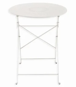 Tables De Jardin|Ensembles De Jardin|Cocktail Scandinave Ensemble pliant table jardin ronde + 2 chaises de jardin HOLI