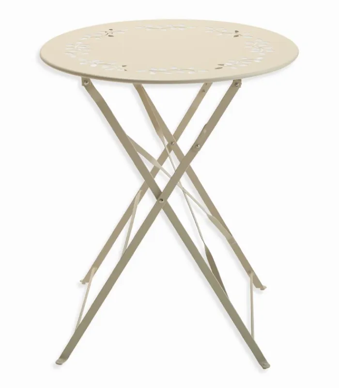 Tables De Jardin|Ensembles De Jardin|Cocktail Scandinave Ensemble pliant table jardin ronde + 2 chaises de jardin SUMMER
