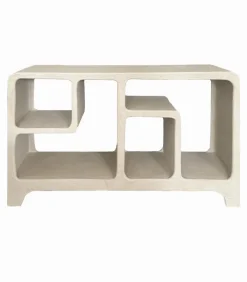 Etagères & Bibliothèques|Cocktail Scandinave Etagère basse 4 niches SANTORIN