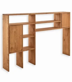 Etagères & Bibliothèques|Cocktail Scandinave Etagère bureau pin massif ciré MALMOE
