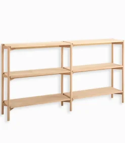 Etagères & Bibliothèques|Cocktail Scandinave Etagère chêne longue OXFORD