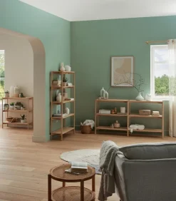 Etagères & Bibliothèques|Cocktail Scandinave Etagère chêne 5 niveaux OXFORD