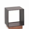 Etagères & Bibliothèques|Cocktail Scandinave Etagère fer laqué noir cube INDUS