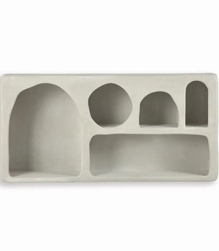 Etagères & Bibliothèques|Cocktail Scandinave Etagère murale 5 niches SANTORIN