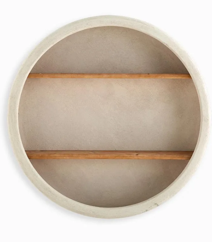 Etagères & Bibliothèques|Cocktail Scandinave Etagère murale ronde SANTORIN