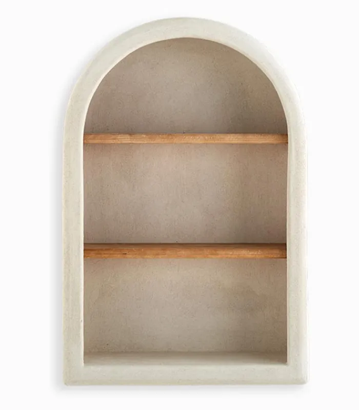 Etagères & Bibliothèques|Cocktail Scandinave Etagère murale SANTORIN 2 niveaux