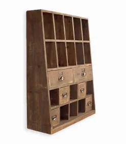 Etagères & Bibliothèques|Cocktail Scandinave Etagère murale sapin ANTIGO
