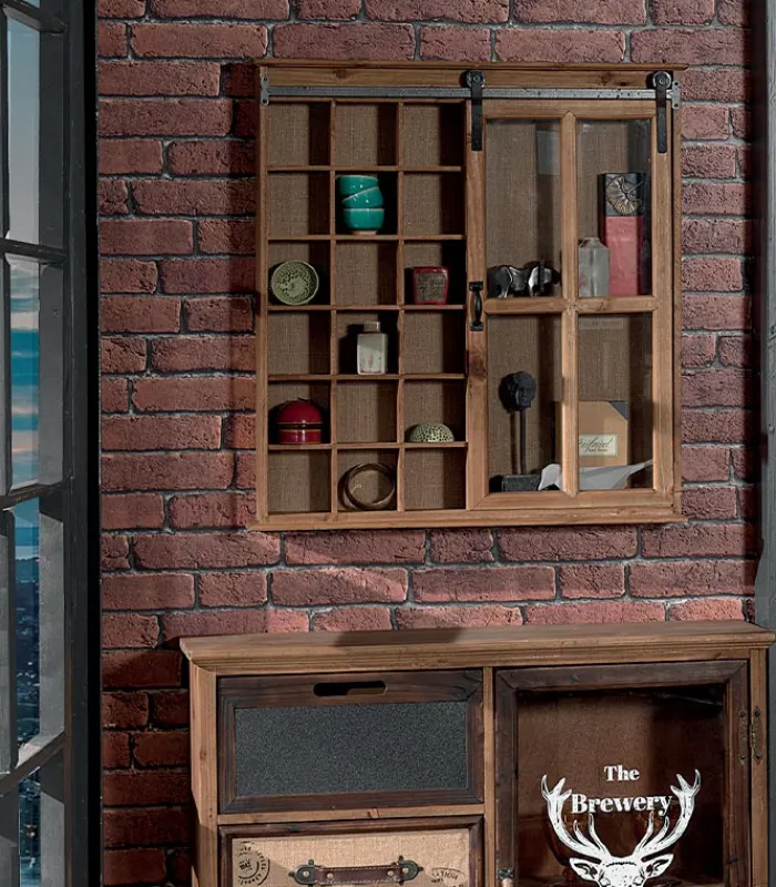 Etagères & Bibliothèques|Cocktail Scandinave Etagère murale WENDY 18 casiers