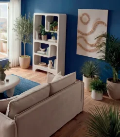 Etagères & Bibliothèques|Cocktail Scandinave Etagère 4 niches SANTORIN
