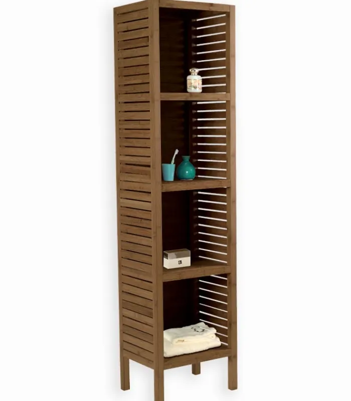 Etagères & Colonnes|Cocktail Scandinave Etagère 4 niveaux BAMBOU