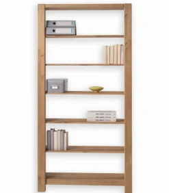 Etagères & Bibliothèques|Cocktail Scandinave Etagère pin massif FJORD 5 étagères