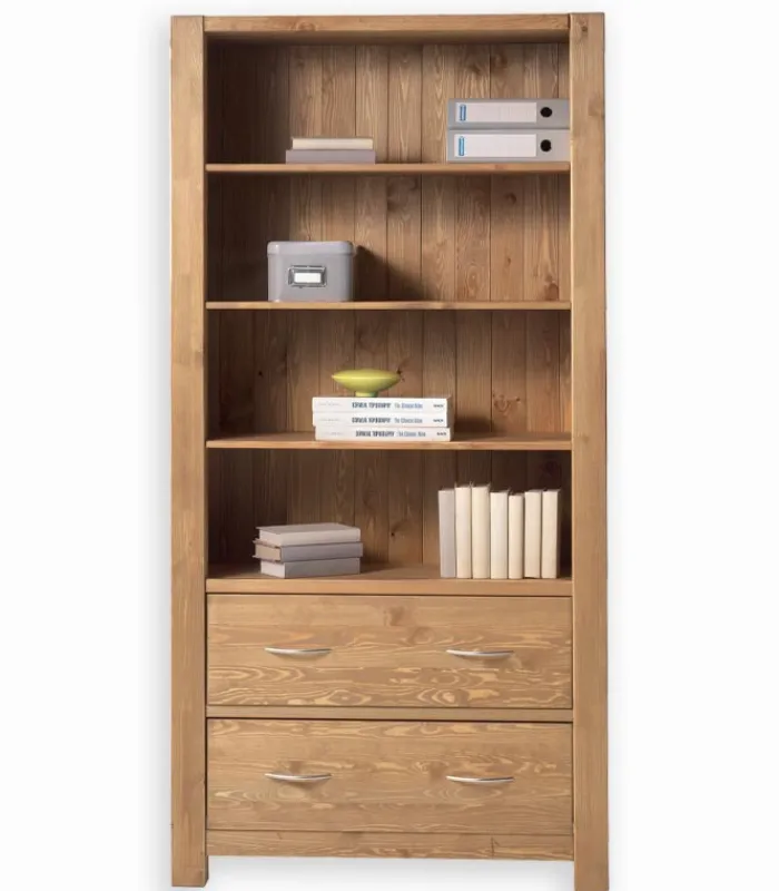 Etagères & Bibliothèques|Cocktail Scandinave Etagère pin massif 3 étagères FJORD