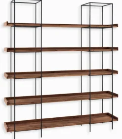 Etagères & Bibliothèques|Cocktail Scandinave Etagère pin recyclé SEATLE