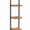 Découvrez Nos Meubles En Teck|Etagères & Bibliothèques|Cocktail Scandinave Etagère teck et métal laqué noir NAURU