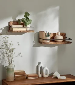Découvrez Nos Meubles En Teck|Etagères & Bibliothèques|Cocktail Scandinave Etagère teck recyclé KEBO