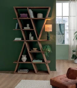 Découvrez Nos Meubles En Teck|Etagères & Bibliothèques|Cocktail Scandinave Etagère teck recyclé WARREN