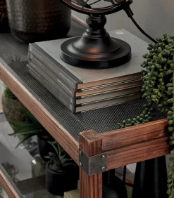 Etagères & Bibliothèques|Cocktail Scandinave Etagère WENDY 4 niveaux sur roulettes