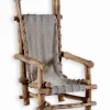 Fauteuils|Cocktail Scandinave Fauteuil bois flotté avec dossier haut WOODREAM