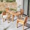 Découvrez Nos Meubles En Teck|Fauteuils & Chaises De Jardin|Cocktail Scandinave Fauteuil de jardin teck ARU